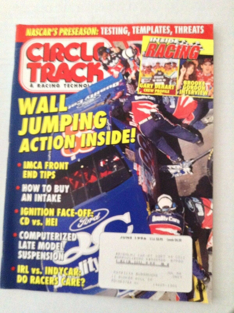 Circle Track Magazine IMCA Front End Tips & Intake Guide June 1996 040417NONRH