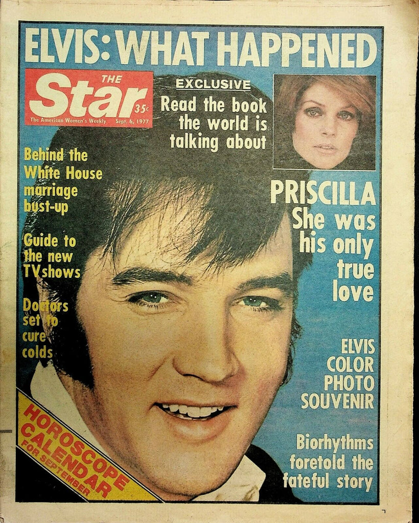 The Star September 6 1977 Elvis Priscilla Presley Princess Grace 072820ame