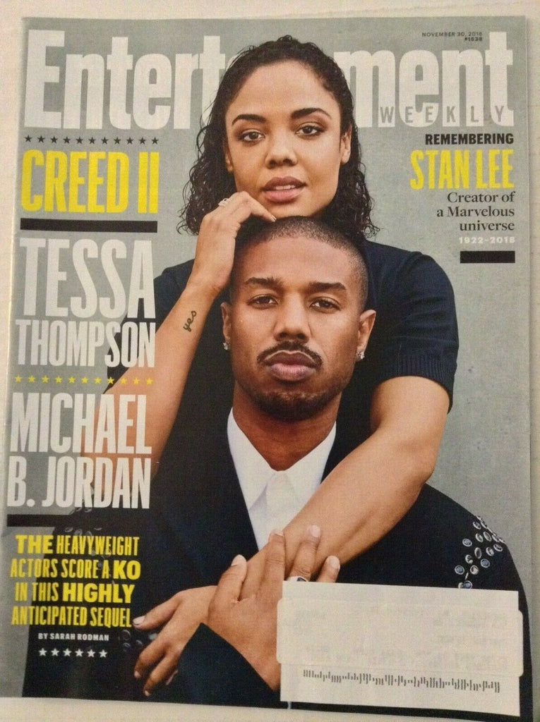 Entertainment Weekly Magazine Creed II Michael Jordan November 2018 022219nonrh