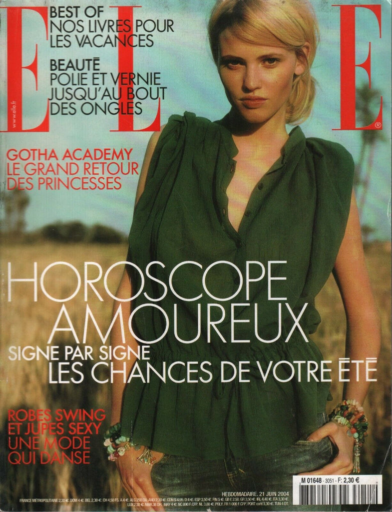 Elle French Fashion June 21 2004 Vanessa Bruno Michele Fitoussi 091520ame