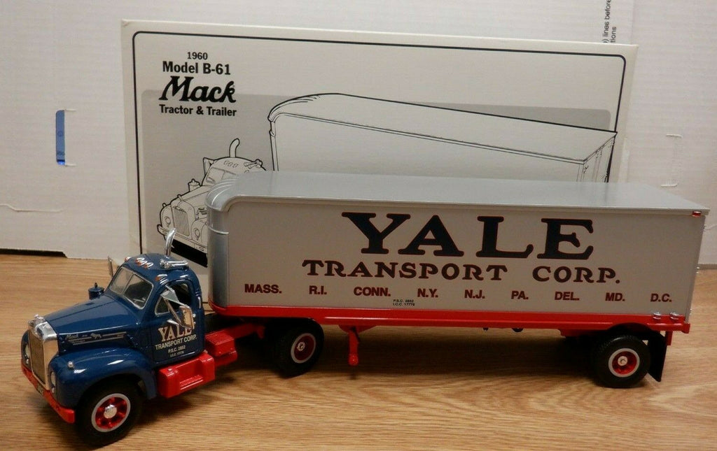 Yale Transport 1960 Model B-61 Mack Tractor & Trailer 1/34 1st gear 111519DBT3