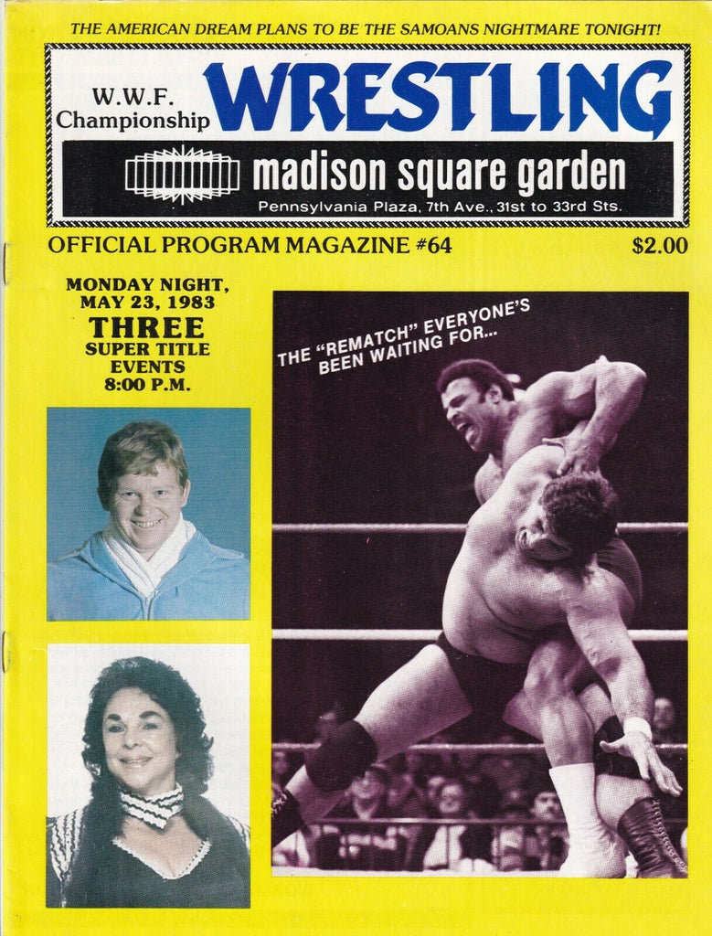 Wrestling Magazine Fabulous Moolah May 23, 1983 062819nonr
