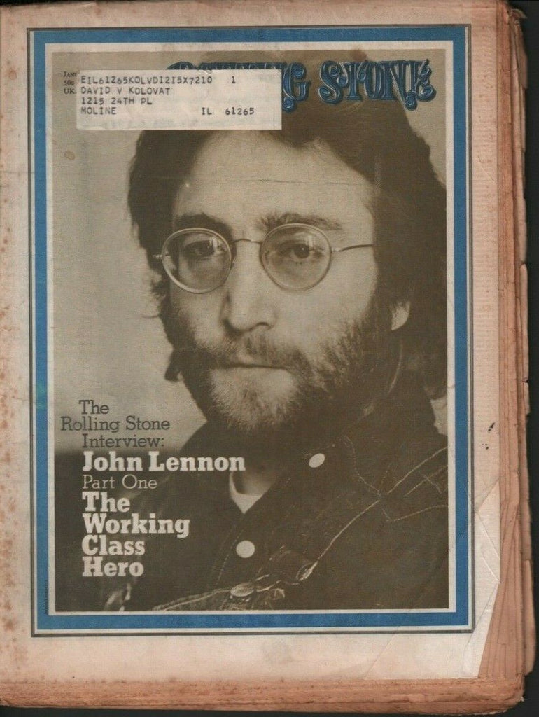 Rolling Stone Magazine January 21 1971 John Lennon The Beatles 121119AME