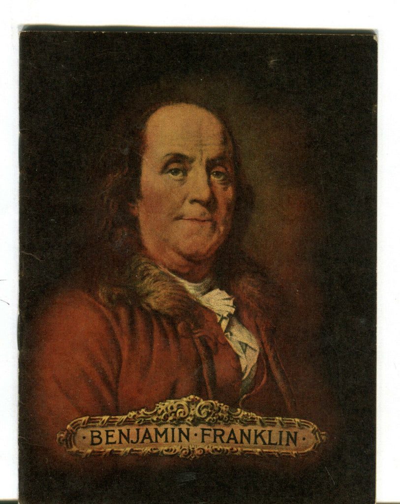 John Hancock Insurance Co. 1933 Benjamin Franklin Booklet EX 081916jhe