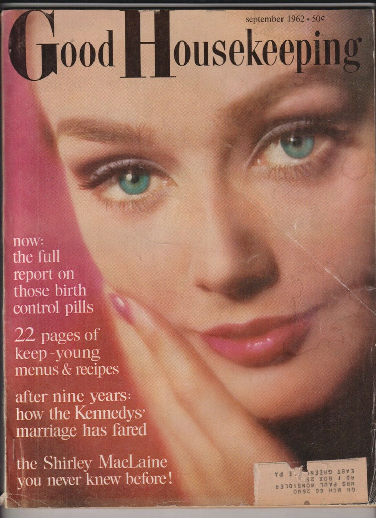 Good Housekeeping Mag Shirley MacLaine & The Kennedys September 1962 022520nonr