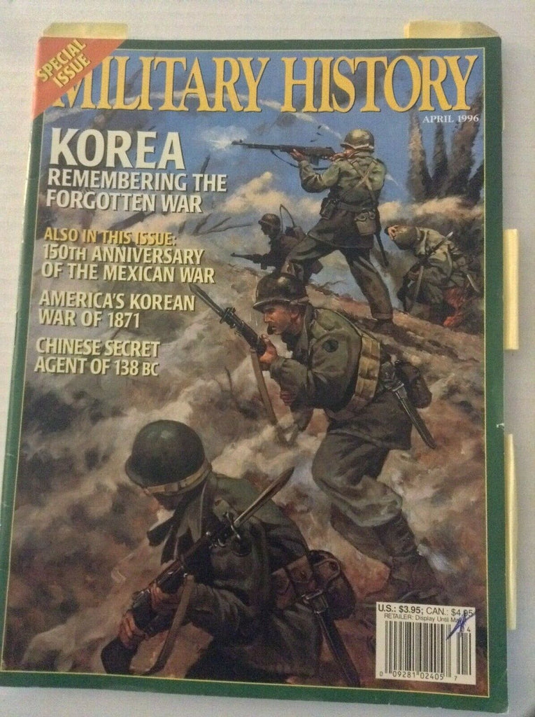 Military History Magazine Korea Remembering April 1996 032119nonrh