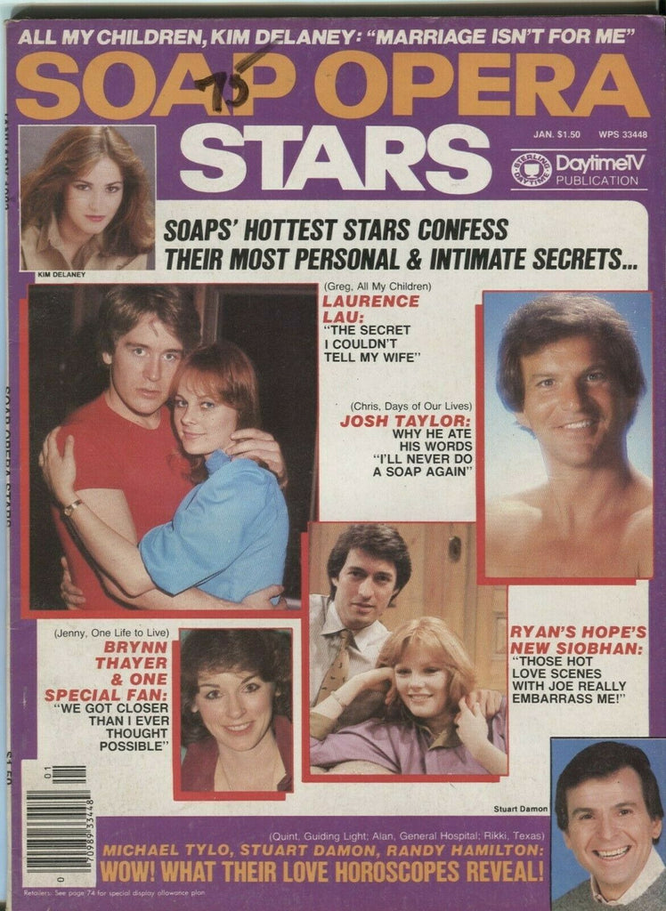 Soap Opera Stars January 1983 Rick Springfield Kim Delaney David Brooks 82219DBE