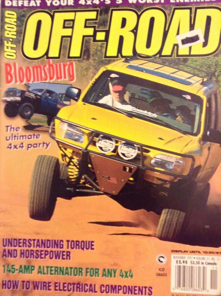 Off-Road Magazine Bloomsburg 4x4 Party November 1997 100917nonrh2