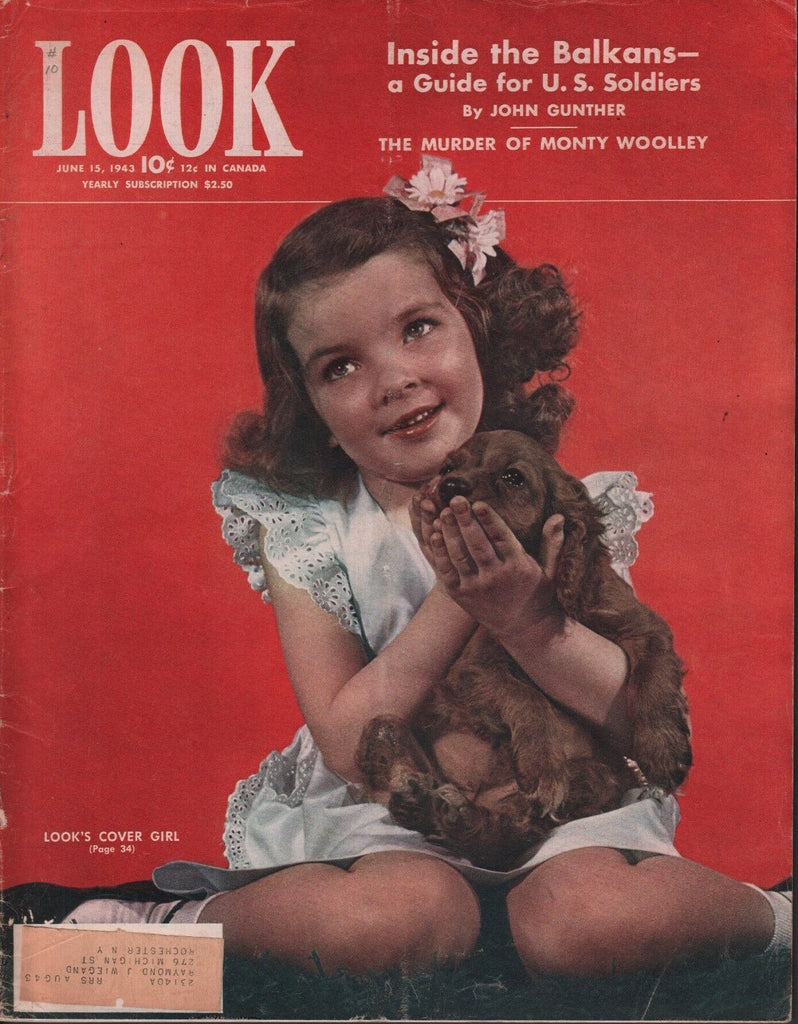 Look June 15 1943 Cheryl Archer, Inside The Balkans w/ML 062717nonDBE