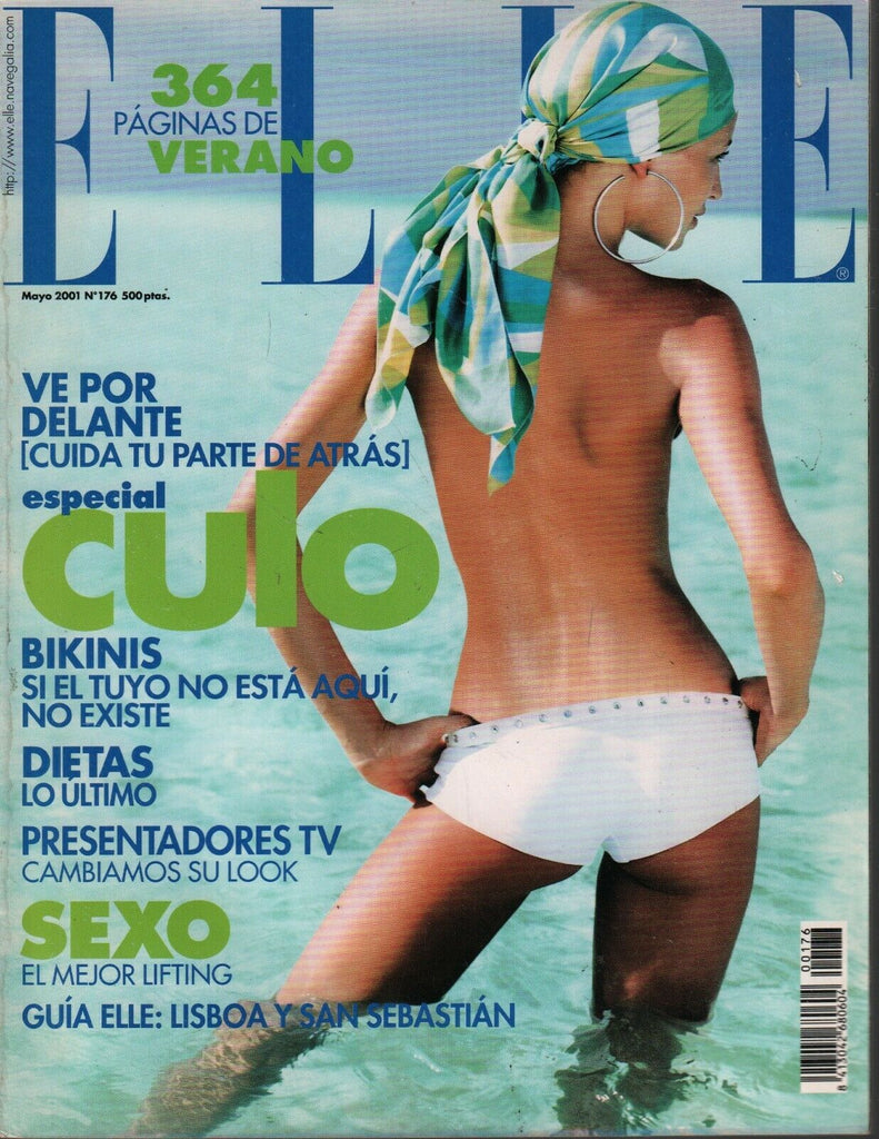 Elle Spanish Fashion Magazine May 2001 Kate Moss Tatiana Zavialova 101320ame