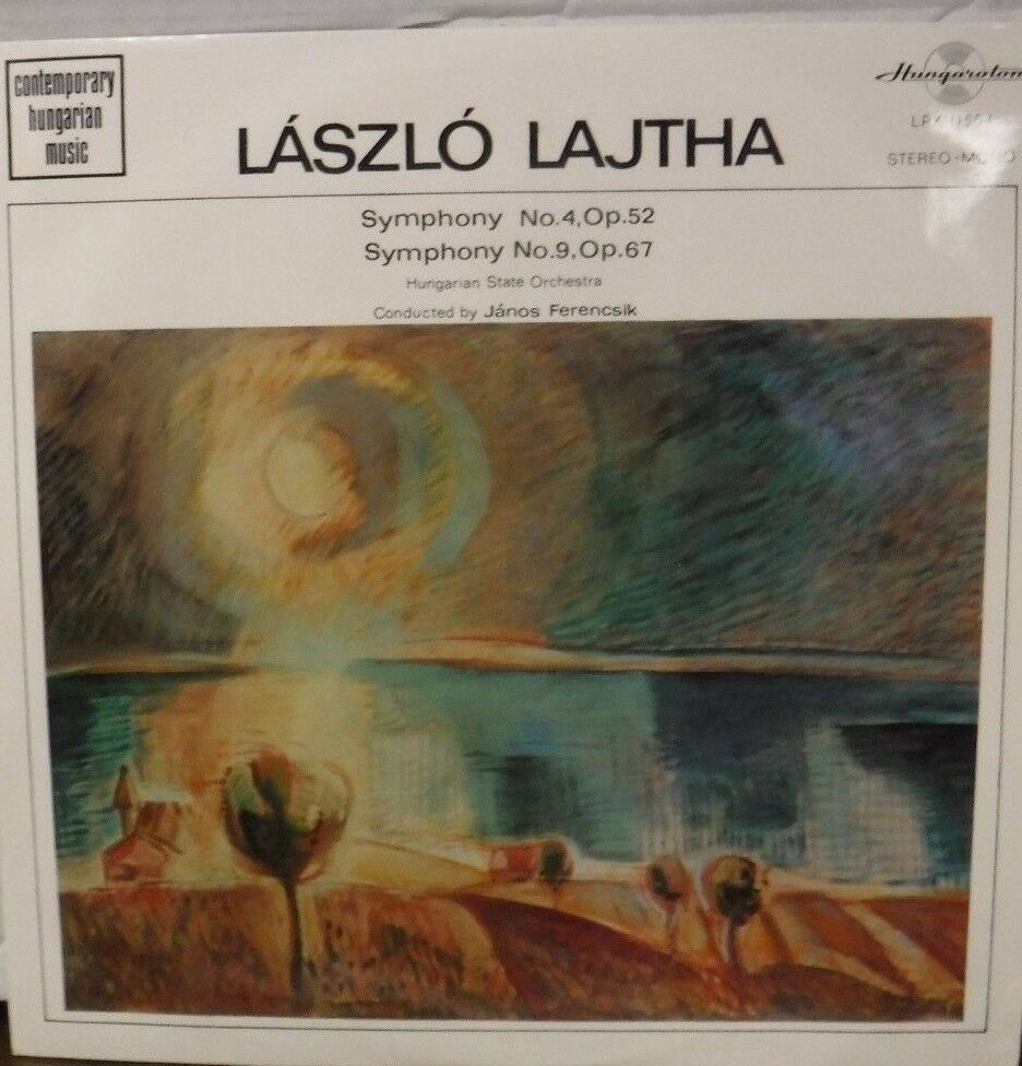 Laszlo Lajtha Symphony No 4 Op 52 No 9 Op 67 SLPX11564 MONO 030218LLE
