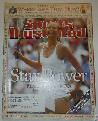 Sports Illustrated Magazine Maria Sharapova & Tony Mandarich July 2004 020915R2