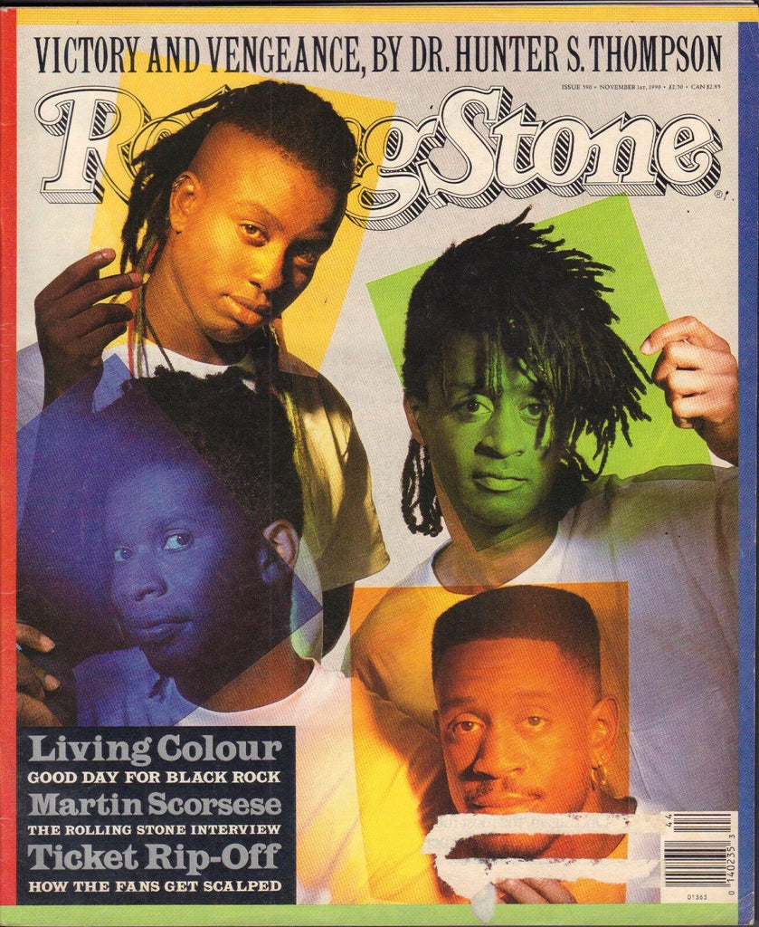 Rolling Stone November 1 1990 Living Color, Martin Scorsese w/ML 102916DBE2
