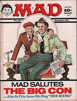 Mad Magazine No.171 December 1974 Appears to be complete EX 112415DBE
