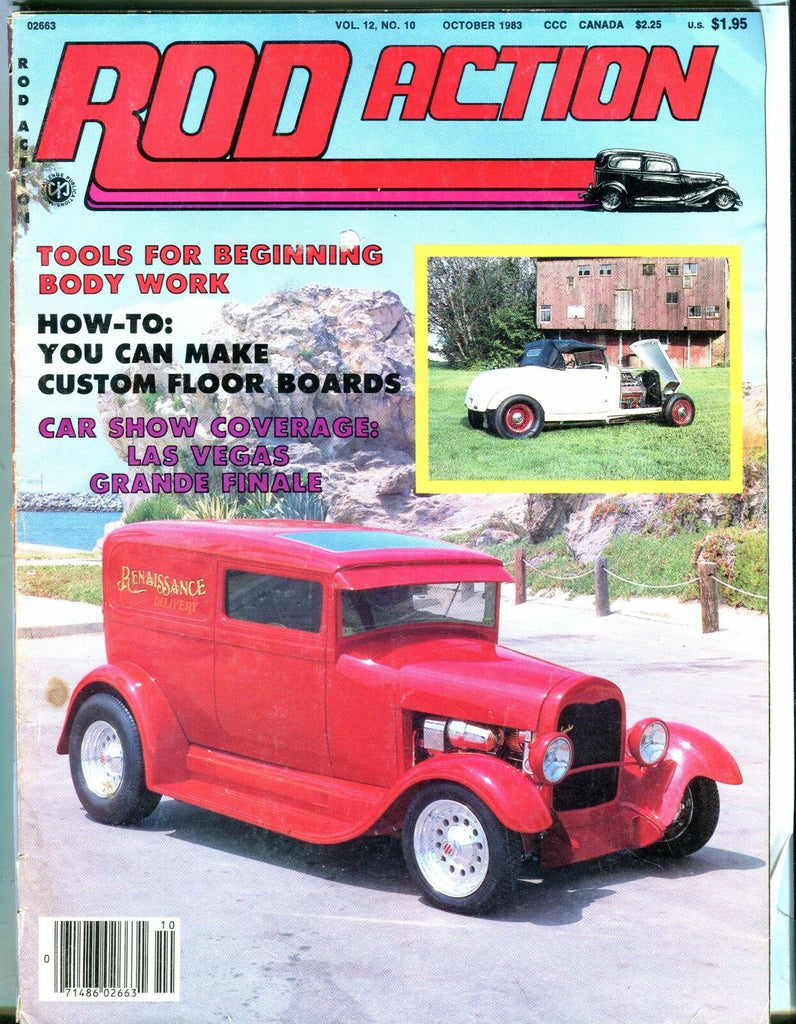 Rod Action Magazine October 1983 Body Work VG No ML 030617nonjhe