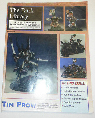 The Dark Library Magazine Tim Prow Resin Vehicles Spring 1995 092014R