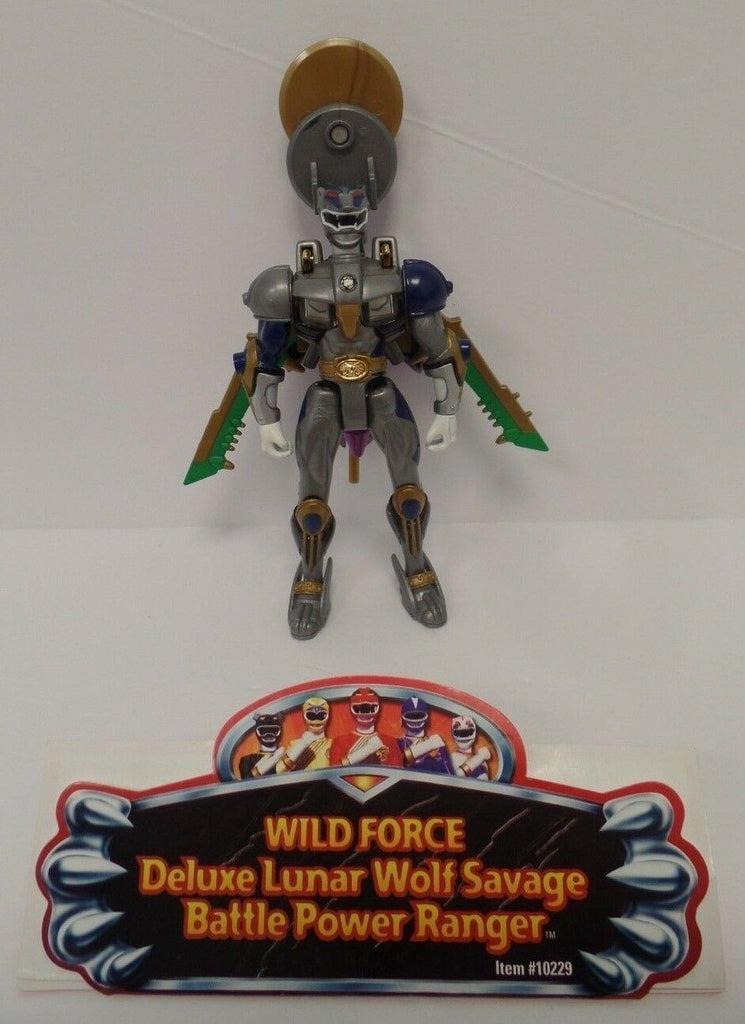 Wild Force Deluxe Lunar Wolf Savage Battle Power Ranger 6" 121018DBT5