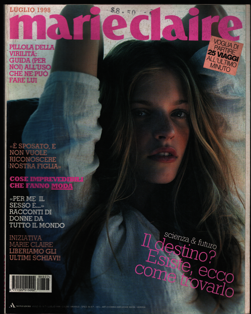 Marie Claire Italian Fashion Magazine July 1998 Sarah Thomas 021621ame2