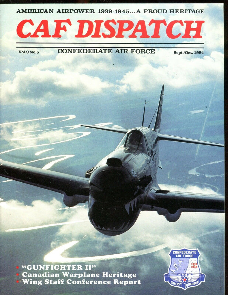 CAF Dispatch Magazine September/October 1984 Gunfighter II EX No ML 010617jhe