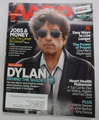 AARP Magazine Bob Dylan & 8 Ways To Live March 2015 081715R