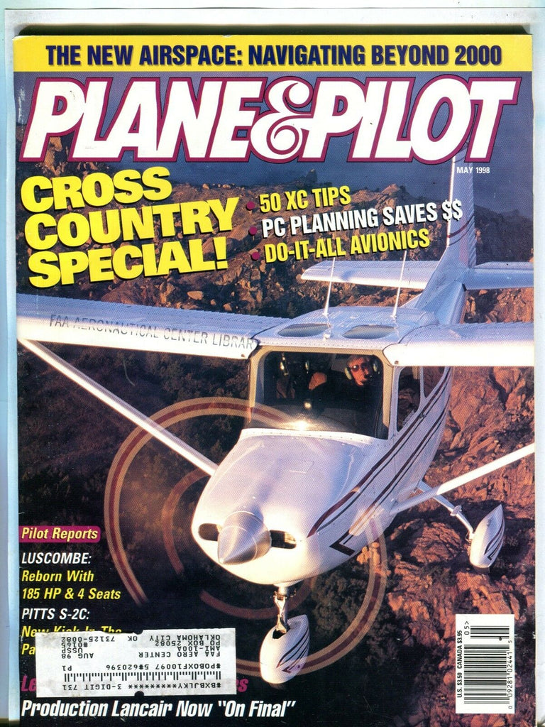 Plane & Pilot Magazine May 1998 Luscombe EX w/ML FAA Library 101716jhe