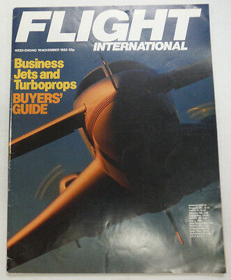 Flight International Magazine Business Jets Turboprop November 1983 FAL 060915R2
