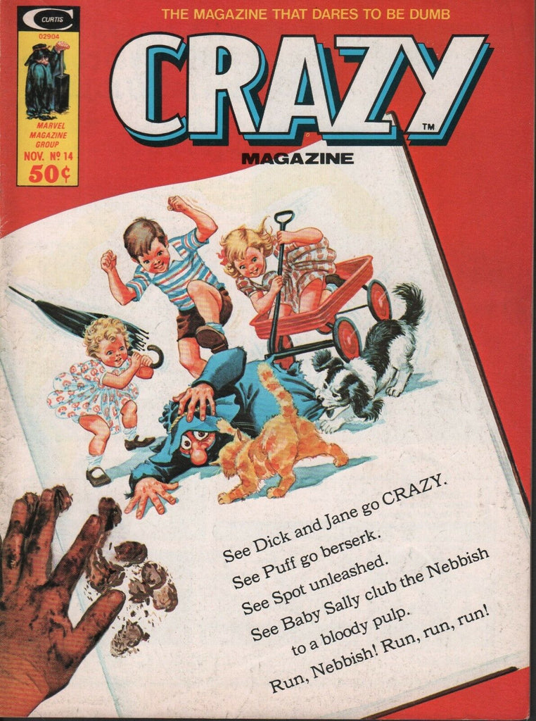 Crazy Magazine Curtis #14 Marvel Funny Magazine 051918DBE