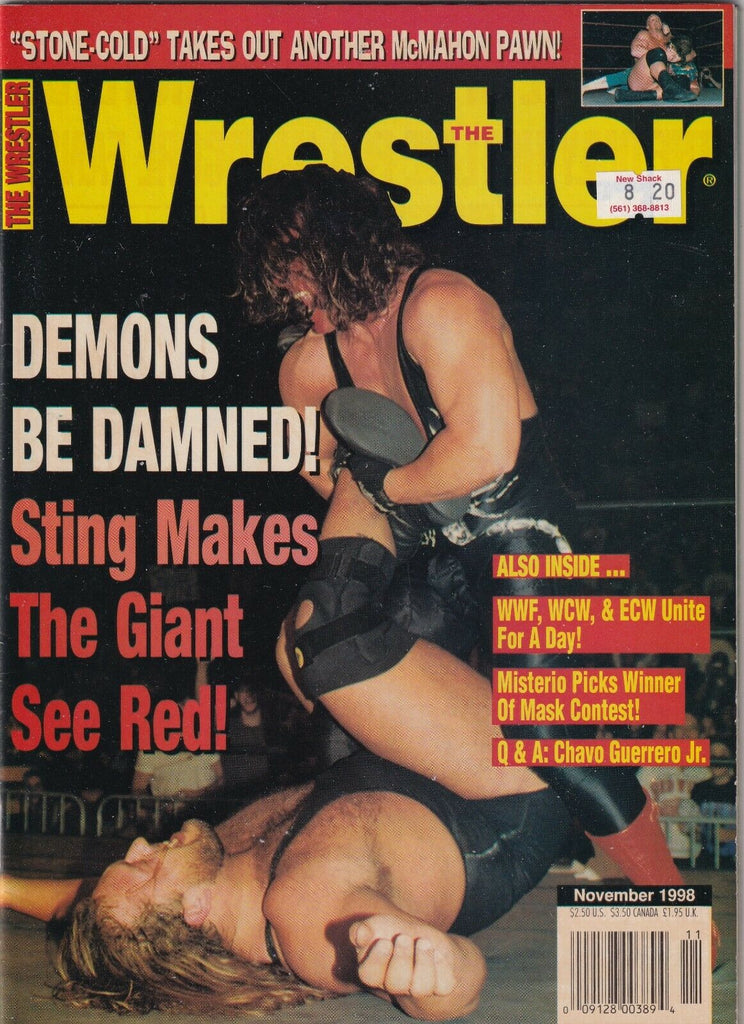 The Wrestler Magazine Sting Andre The Giant November 1998 062419nonr
