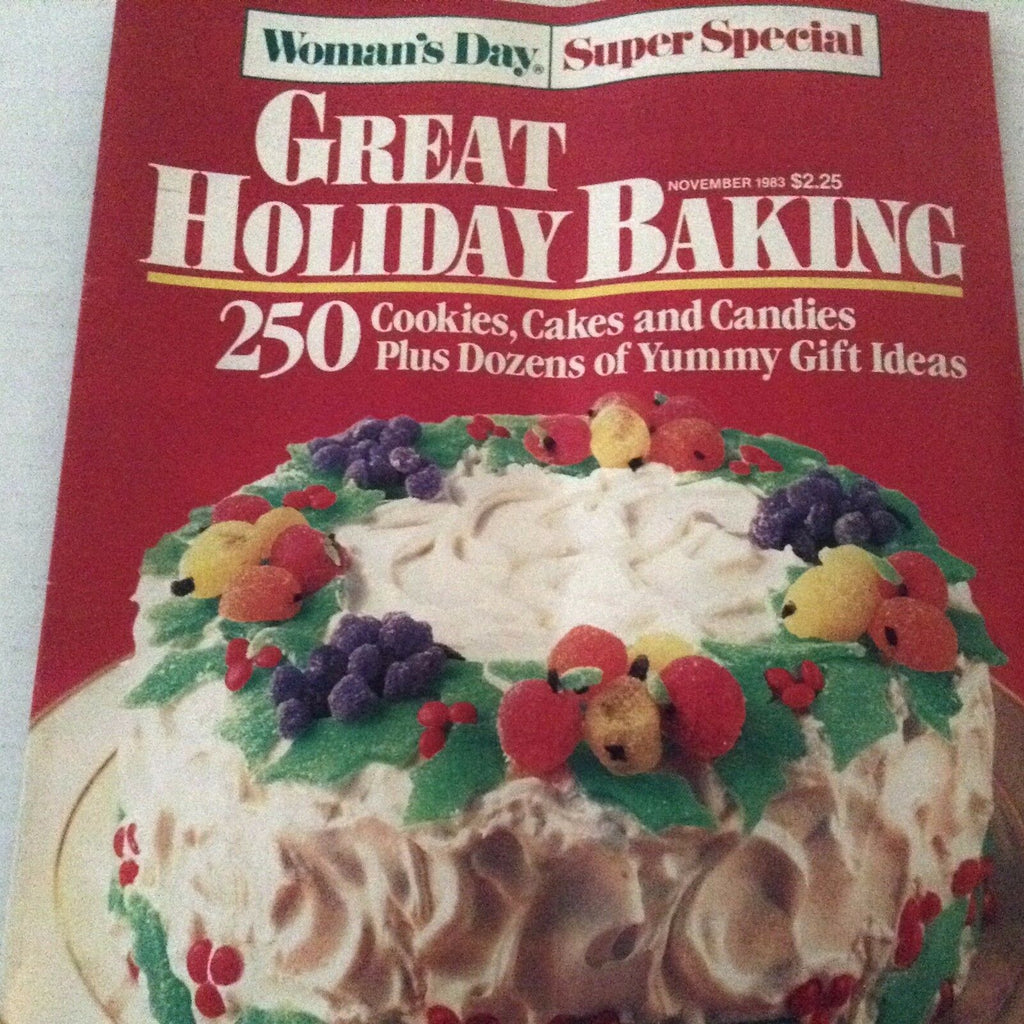 Woman's Day Magazine Great Holiday Baking November 1983 071417nonrh