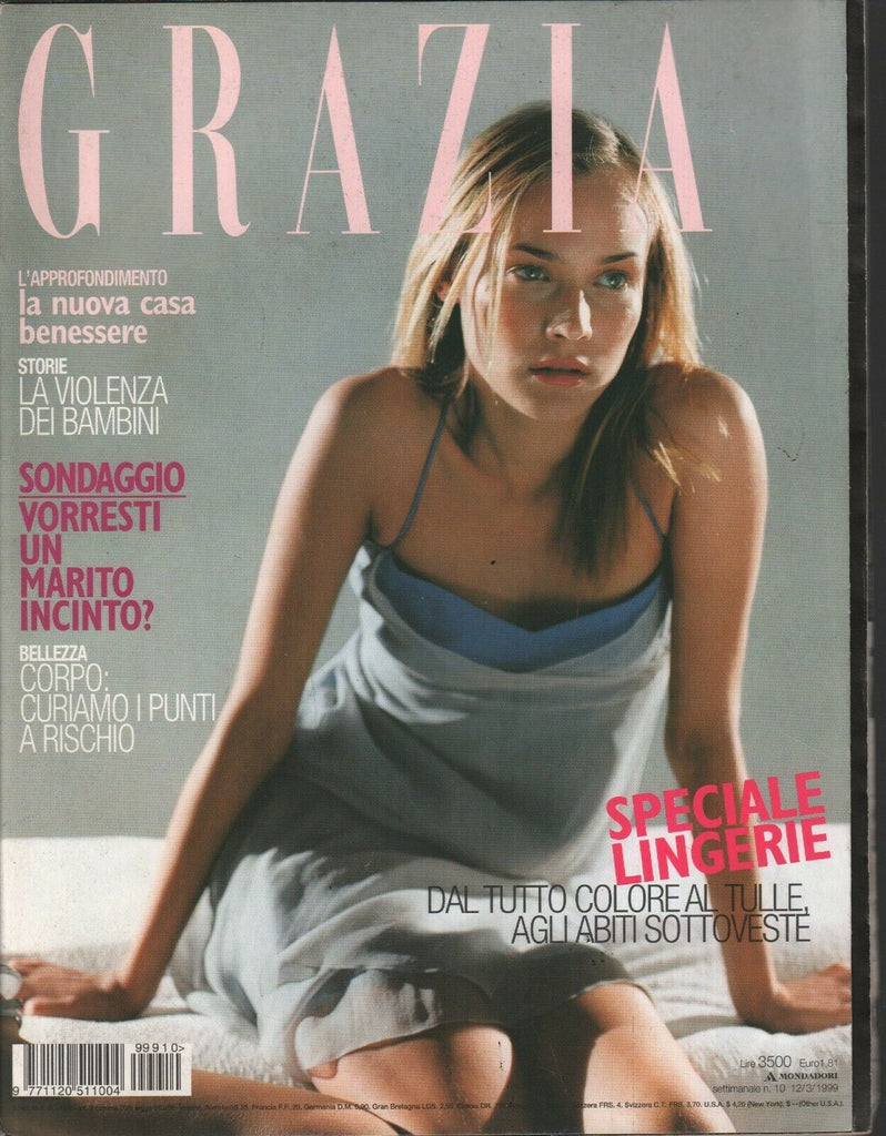 Grazia Italian Fashion Magazine December 3 1999 Bambole Kokeshi 101220ame2