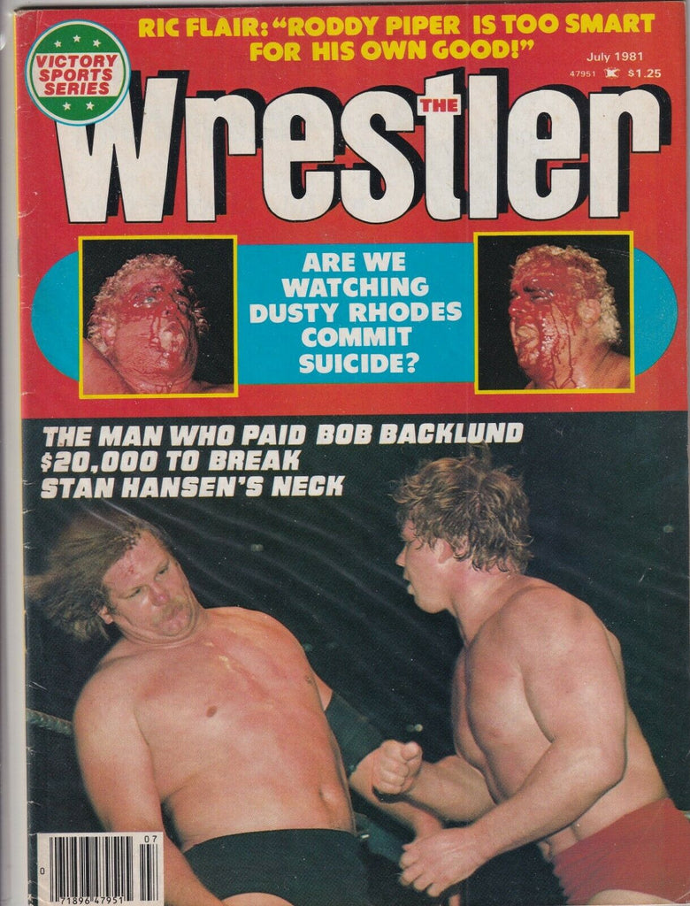 The Wrestler Magazine Dusty Rhodes Bob Backlund July 1981 052919nonr