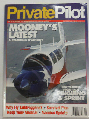 Private Pilot Magazine Mooney's Latest Pinguino NO ML October 1994 FAL 060515R2