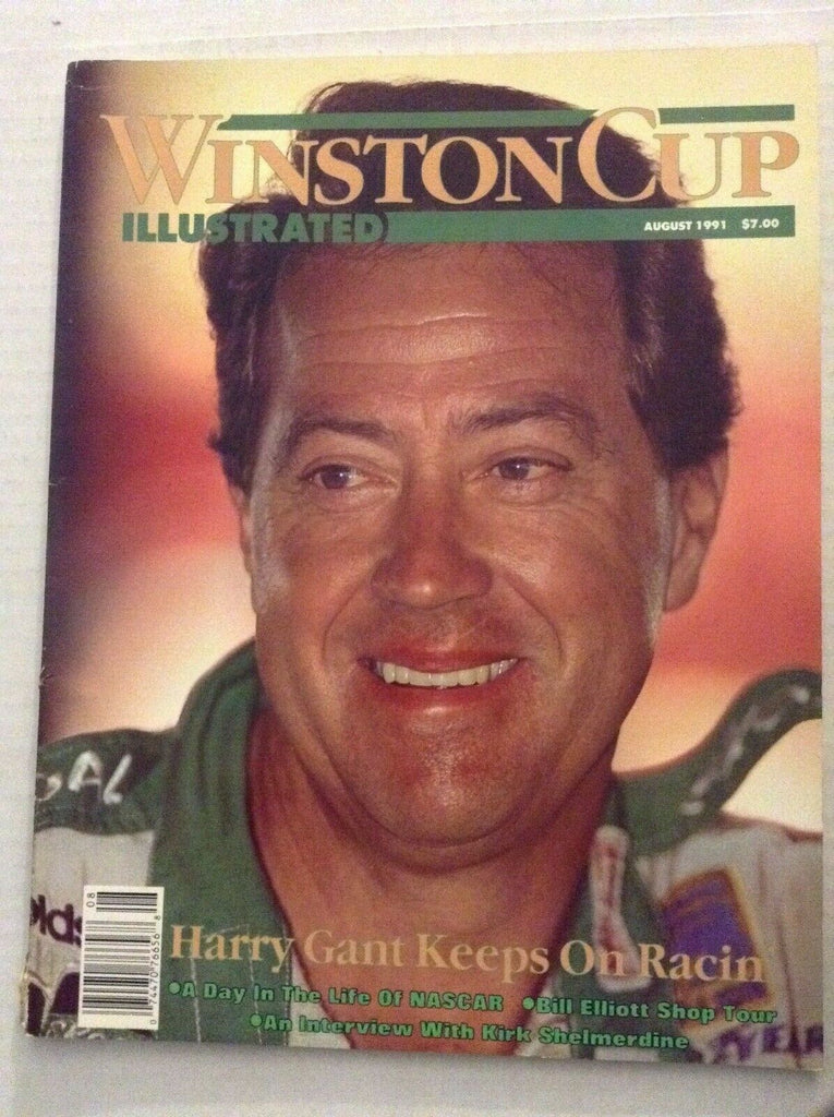 Winston Cup Illustrated Harry Gant Bill Elliott August 1991 082819nonrh