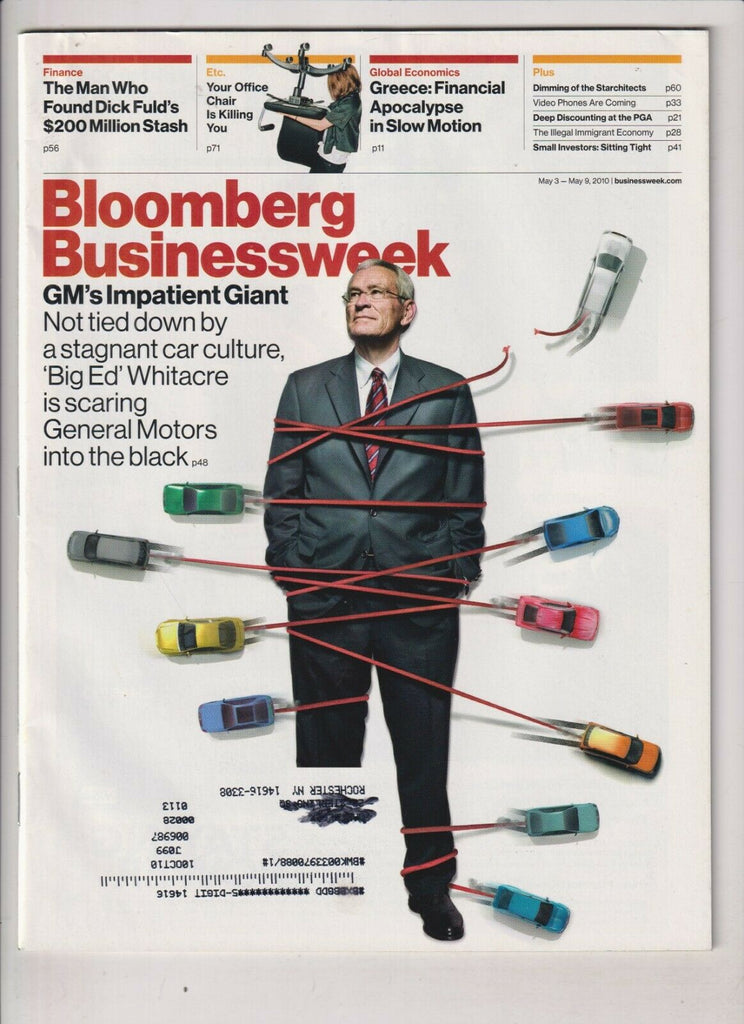 Bloomberg Businessweek GM's Big Ed Whitacre & Greece May 9, 2010 032720nonrh