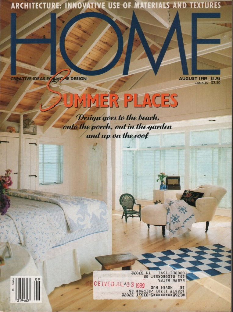 Home Magazine August 1989 Walter Smalling w/ML 090318DBE2