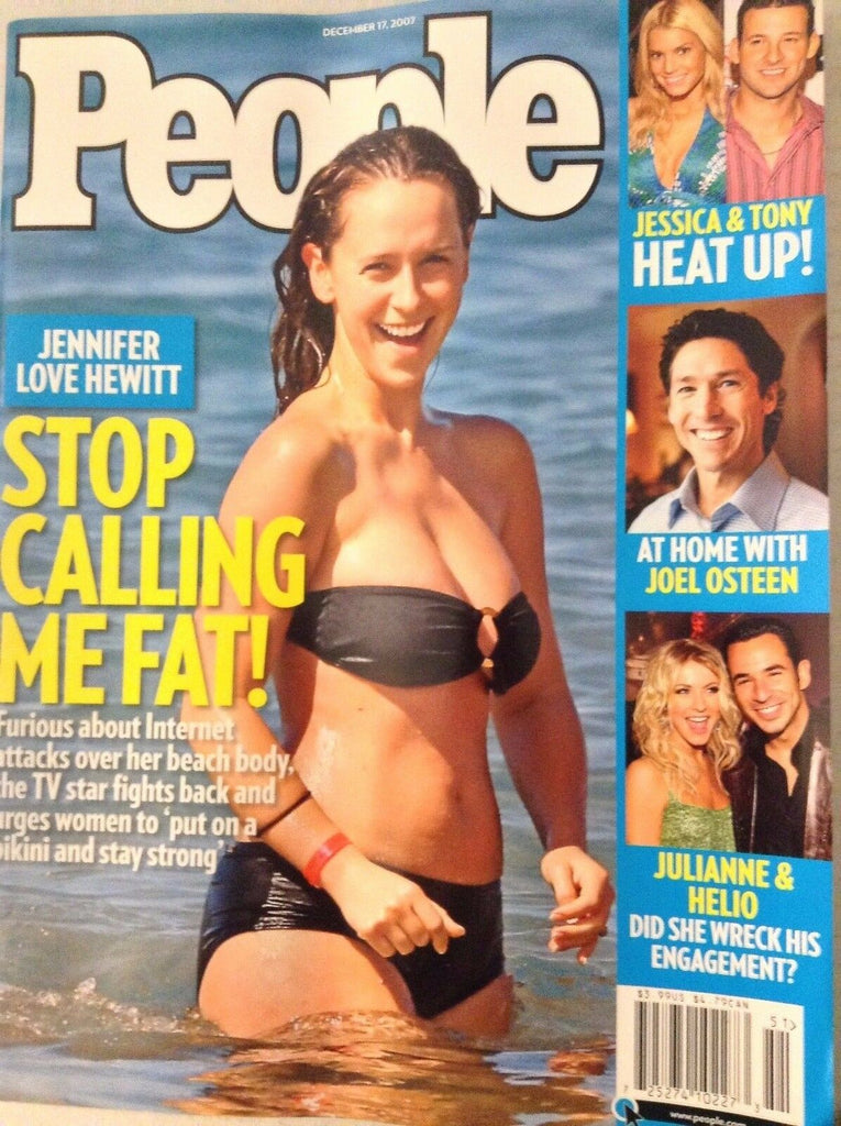 People Magazine Jennifer Love Hewitt December 17, 2007 NO ML 081017nonrh3