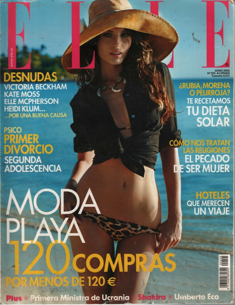 ELLE Spanish June 2005 Pascal Chevalier Heidi Klum Kate Moss 080219DBE