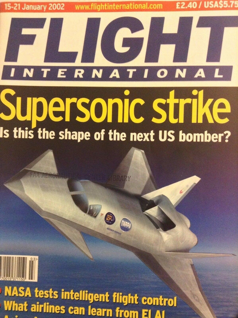 Flight International Magazine Supersonic Strike January 2002 FAL 091717nonrh