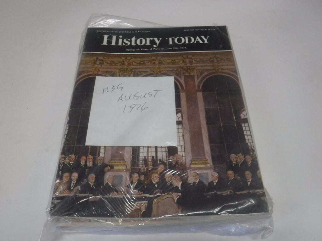 History Today Magazines Lot Of 11 1976 Missing August 091217nonjhe