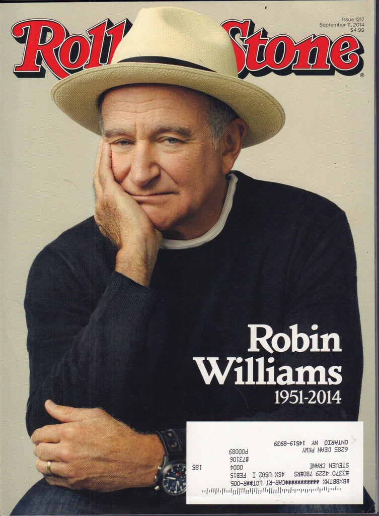 Rolling Stone September 11 2014 Robin Williams 1951-2014 w/ML VG 090816DBE