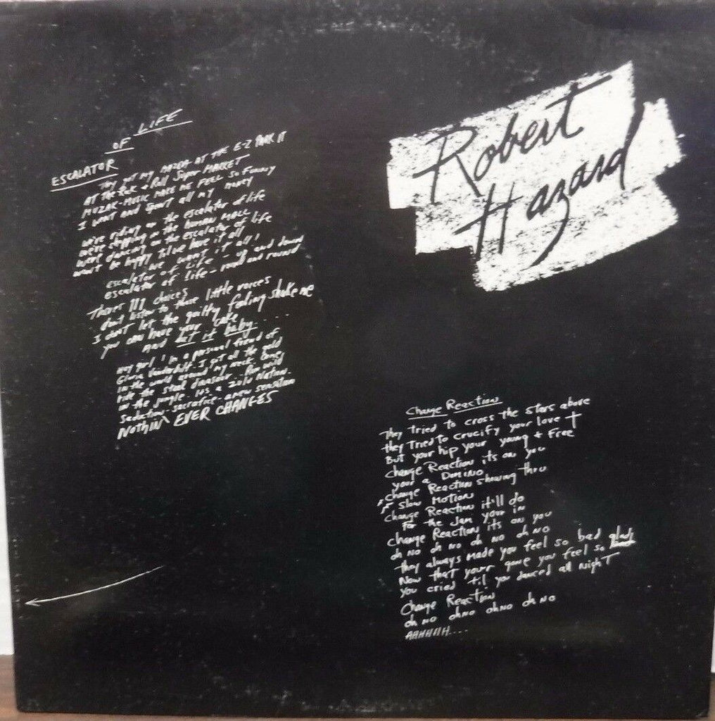 Robert Hazard 33RPM MXL1-8500 121016LLE