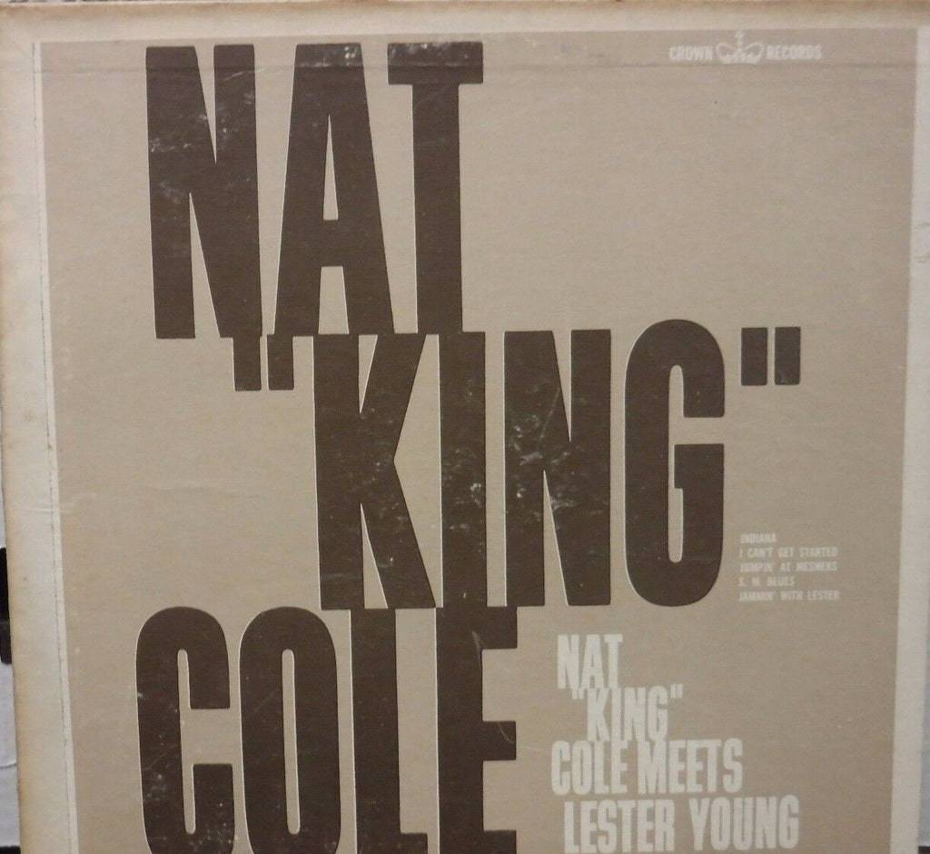 Nat King Cole Meets Lester Young 33RPM 5305 012217LLE