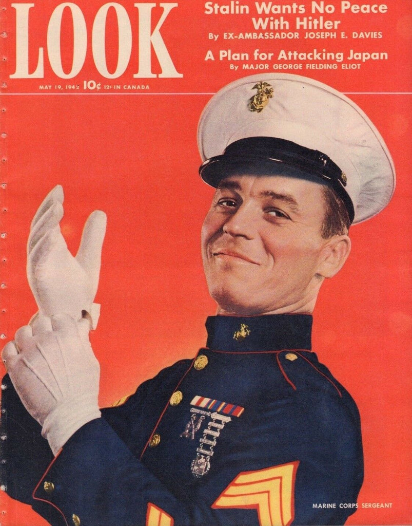 Look May 19 1942 Joseph Stalin Major George Fielding Elliot 010219DBE