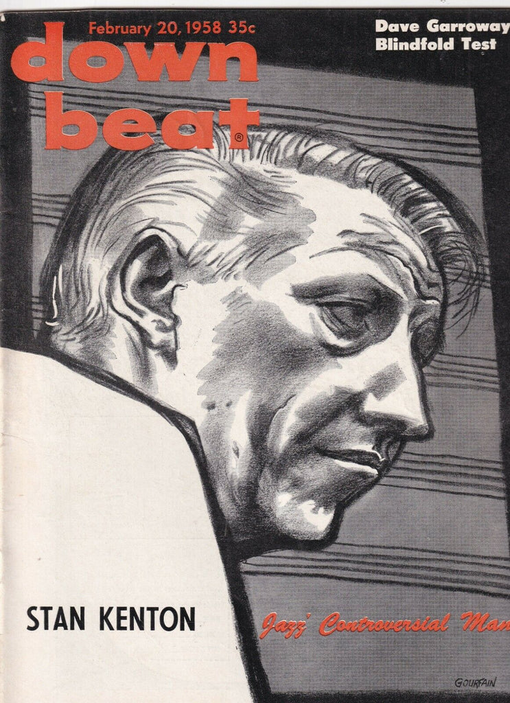 Down Beat Mag Stan Kenton Dave Garroway February 20, 1958 101519nonr