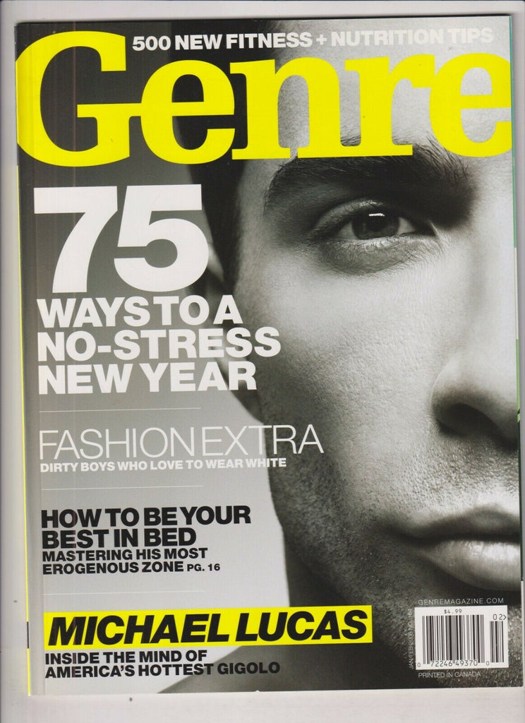 Genre Gay Fashion Mag Michael Lucas A Stress Free Year Jan/Feb 2008 031120nonr