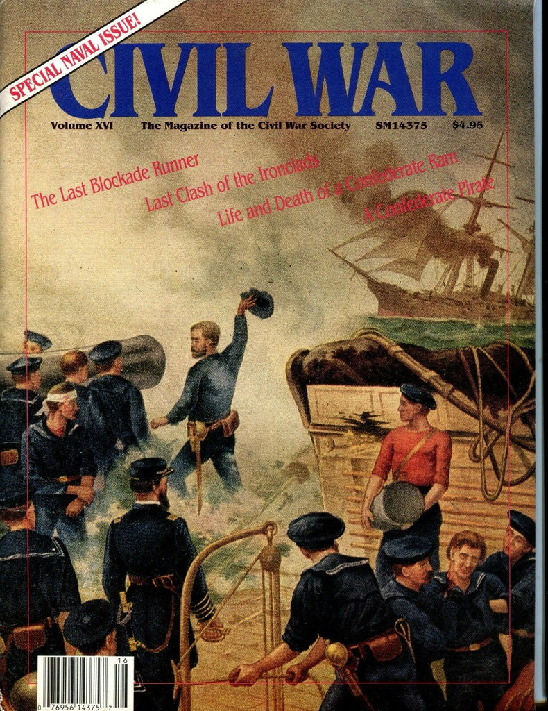 Civil War Magazine February 1989 The Kearsarge VG No ML 051817nonjhe2