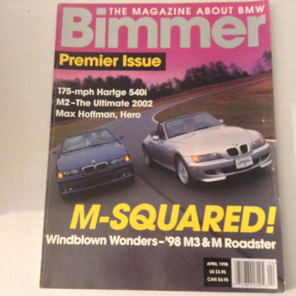 Bimmers BMW Magazine M-Squared '98 M3 Premiere Issue April 1998 052617nonrh2