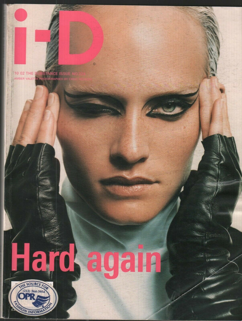 i-D Pop Culture Magazine October 2002 Amber Valetta Craig McDean 020421ame