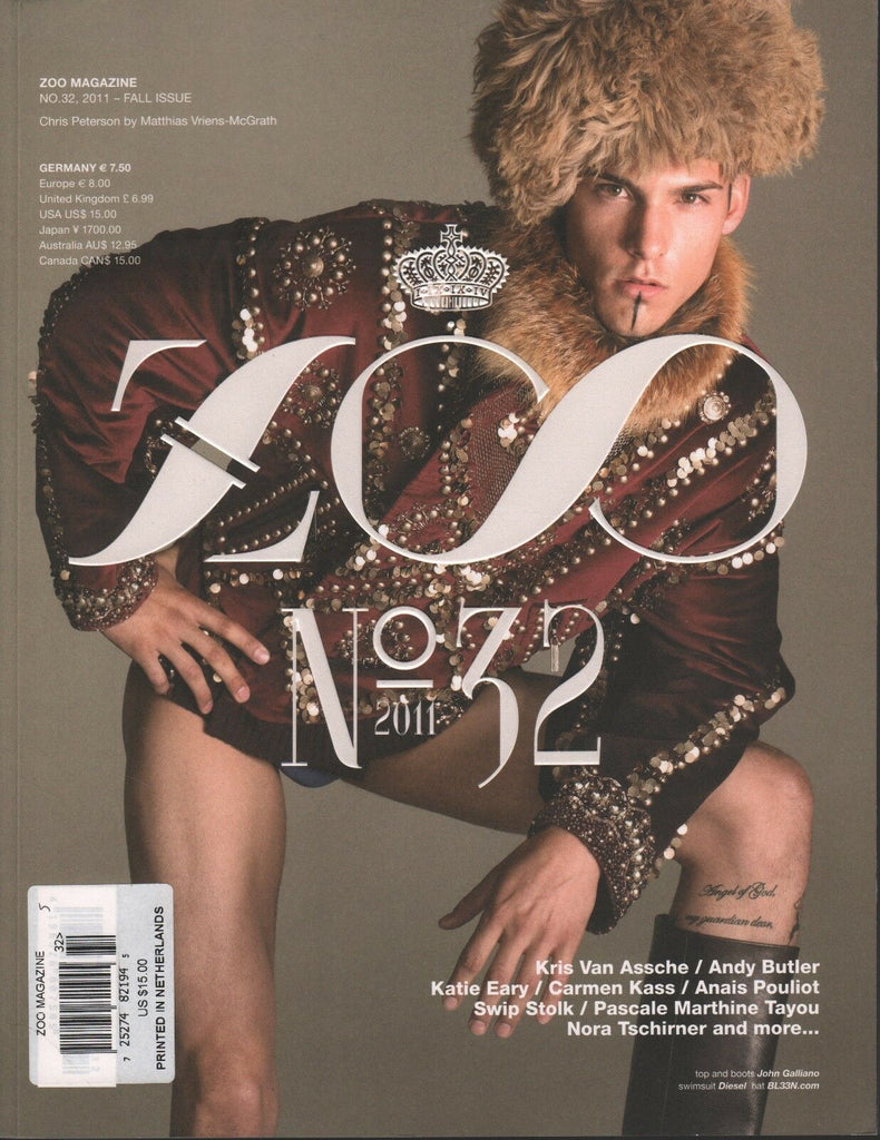 Zoo Fashion Magazine #32 Fall 2011 Kris Van Assche Andy Butler 060818DBF