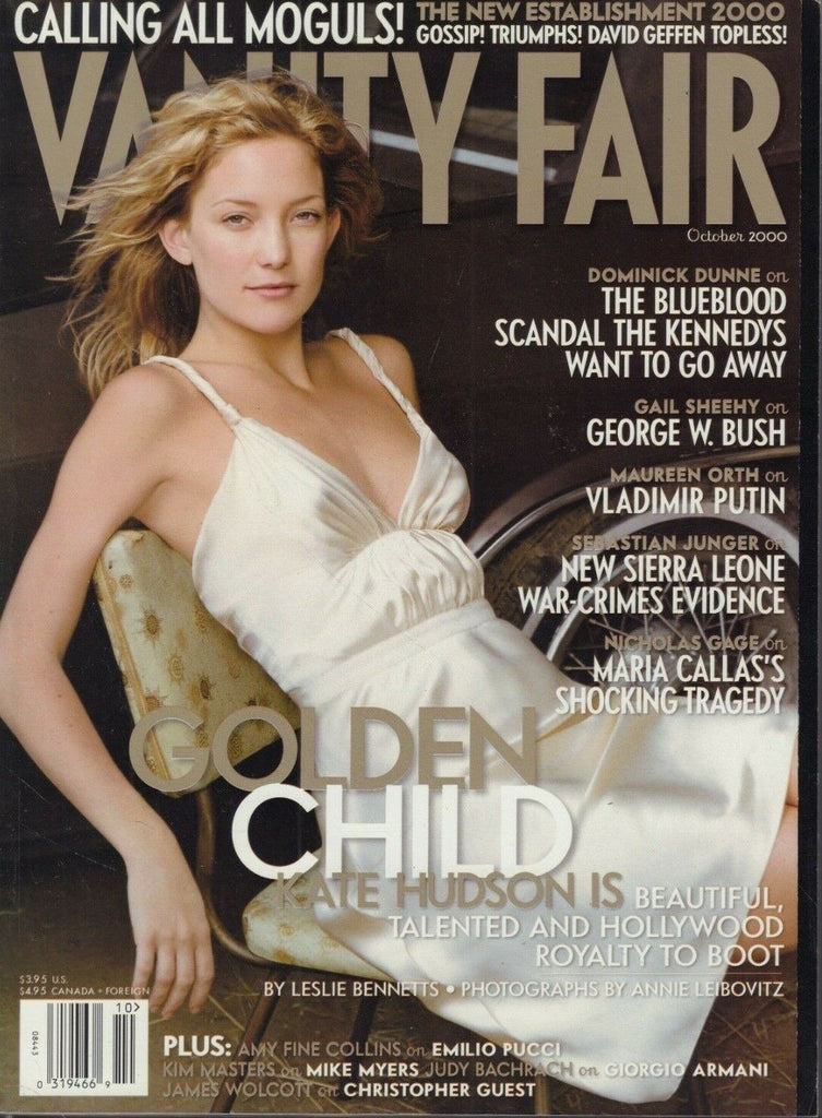 Vanity Fair October 2000 Kate Hudson Annie Leibovitz Mike Myers 012519DBE